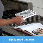 Eye Candy – Full Page Handheld 3x Magnifier With Led Lights