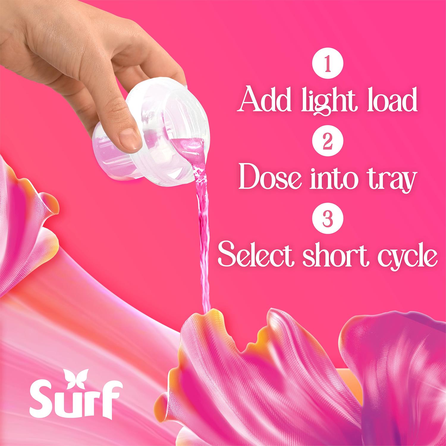 Liquid Laundry Detergent Magnifi-scent Wash Floral Fusion 1.08l - 40w, 8pk