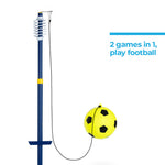 2-in-1 Swingball: Football & Tennis