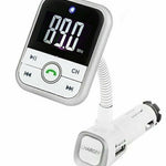 Bluetooth Mp3 Player Fm Transmitter Hands-free Car Kit Charger