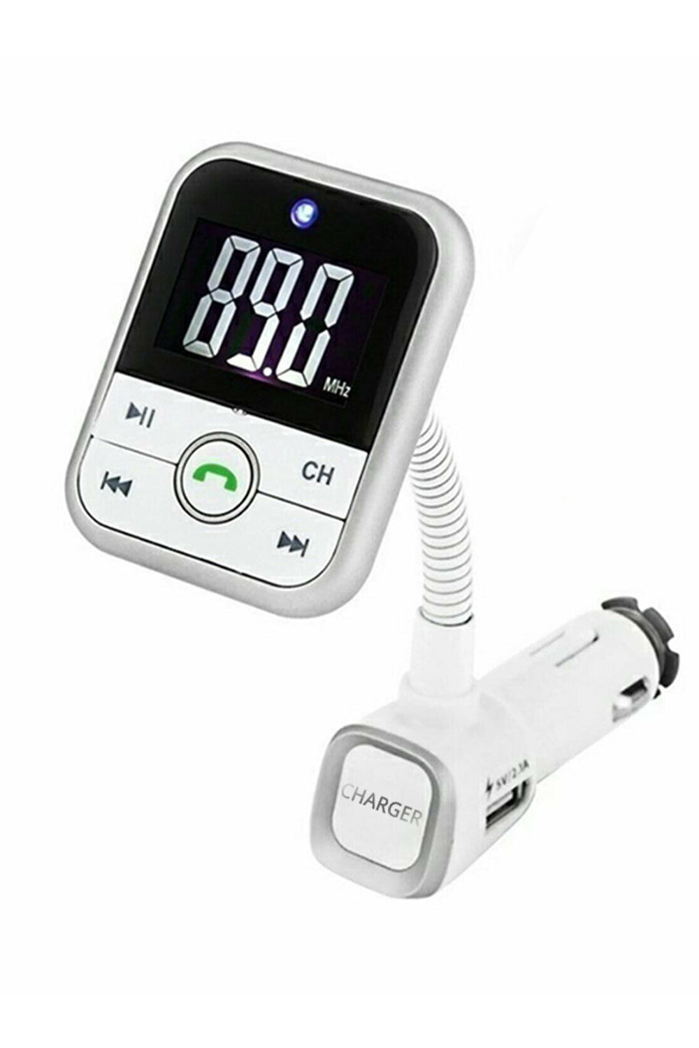 Bluetooth Mp3 Player Fm Transmitter Hands-free Car Kit Charger
