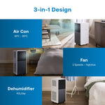 EcoIQ Portable Air Conditioning Unit, 12000 Btu