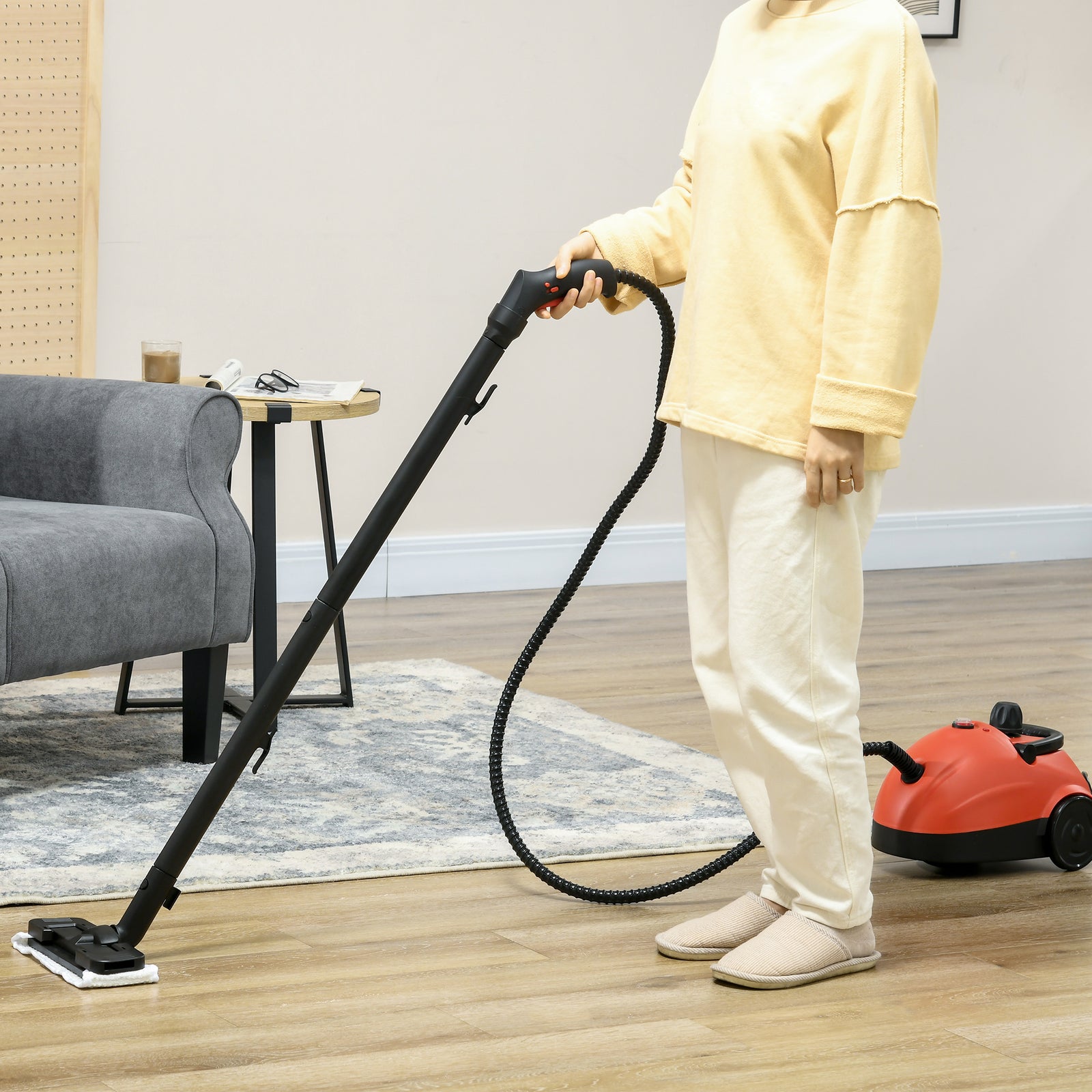 Multi Purpose Steamer With 13 Pcs Accessory Steam Mop