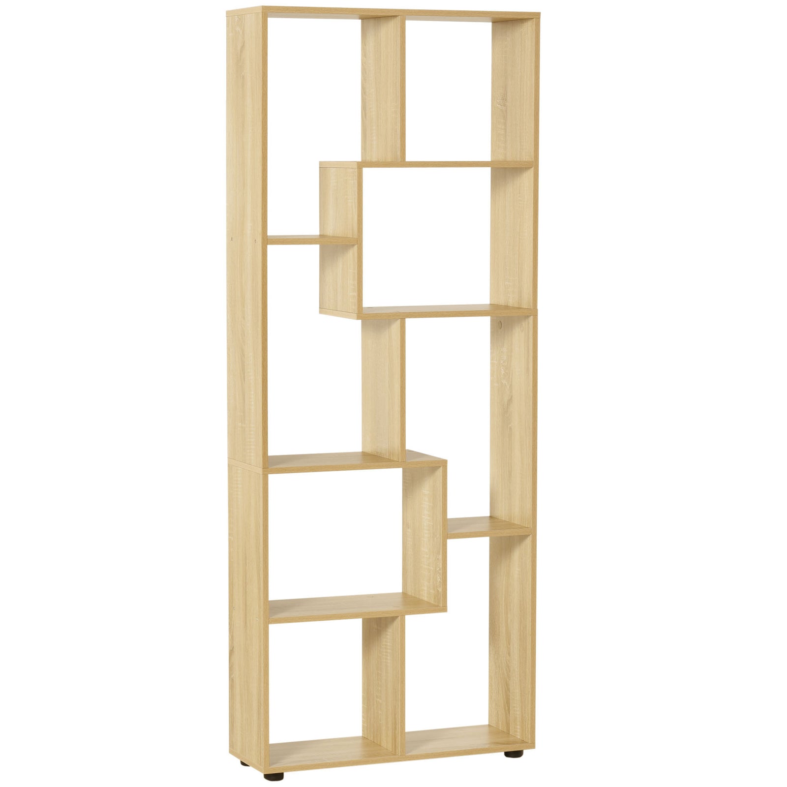 Multipurpose 8 Grid Bookshelf Decorative Shelf | One Size | Yellow