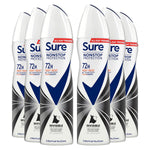 Women Anti-perspirant 72h Protection Deo Invisible Black & White 150ml, 6pk | 6