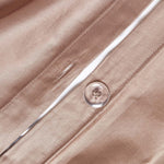 Organic Cotton Duvet Cover Set 400 Tc | Super King | Brown