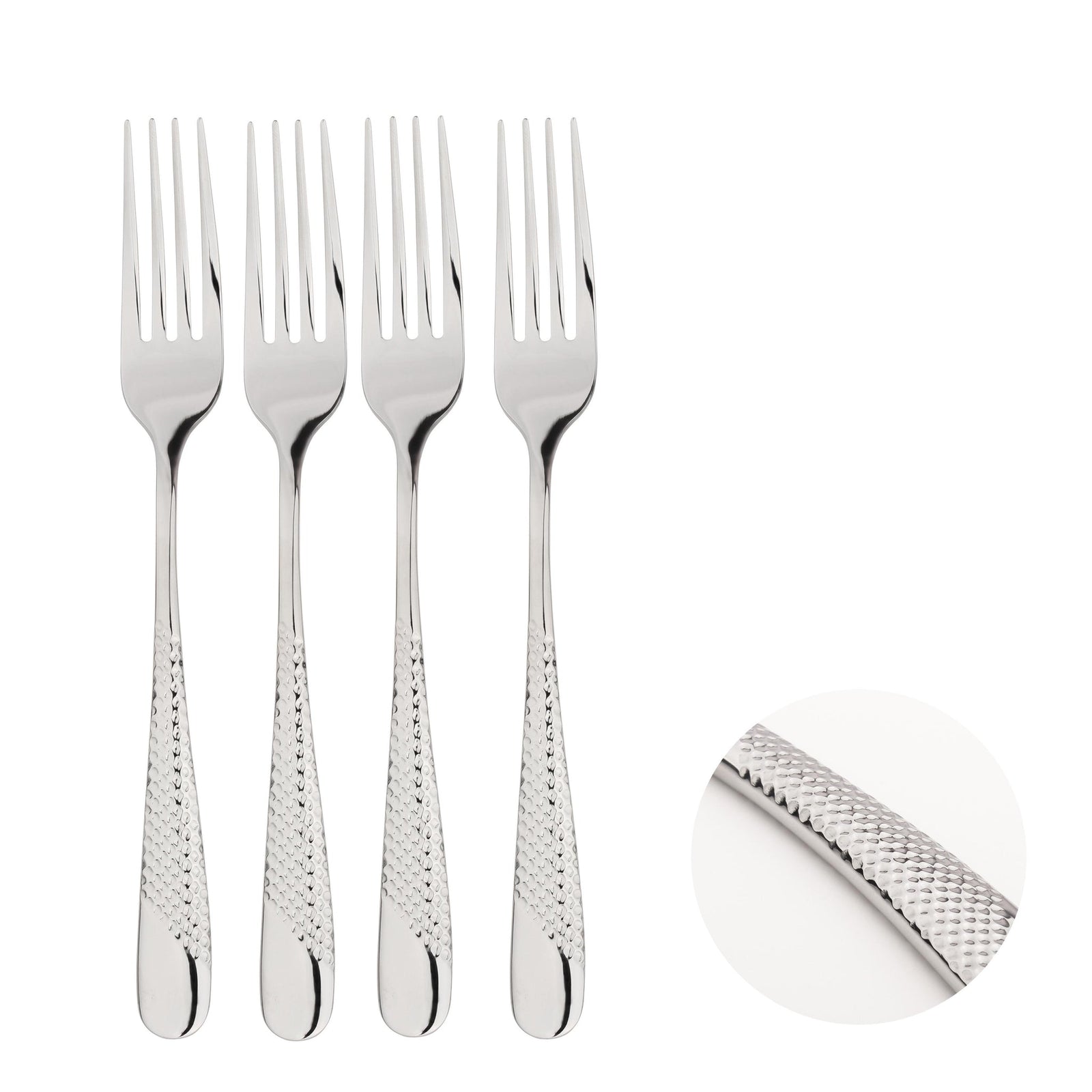 Cutlery 18/8 Stainless Steel Fork Palace | Set-of-4 | Silver