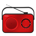 R-190 Portable Analogue Radio With Am/fm | Red