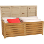 292l Outdoor Storage Box For Patio, Pool, Light Brown