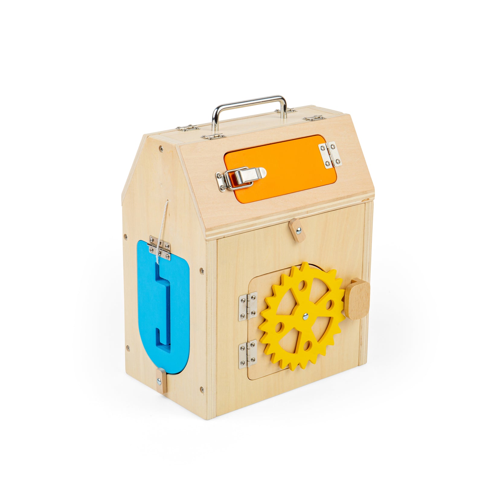 Wooden Latches & Catches Busy Box