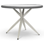 5-piece Rattan Outdoor Dining Set | Grey