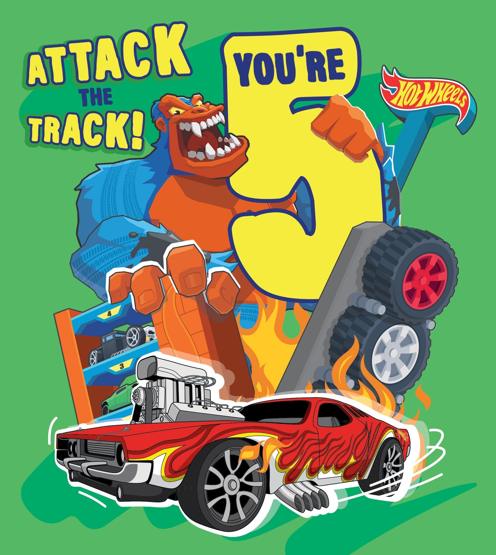 Age 5 Birthday Card Official Product