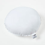 Super Microfibre Round Circular Shaped Cushion Pad | 50cm x 50cm | White