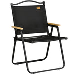 Lightweight Portable Folding Chair For Camping, Fishing | Black