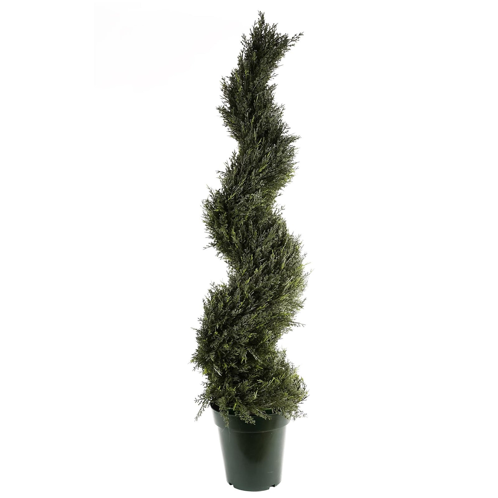 120cm Uv Resistant Cypress Spiral Tree - 1848 Leaves