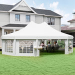 10 Sides Heavy Duty Tent Gazebo Outdoor Party Wedding Event