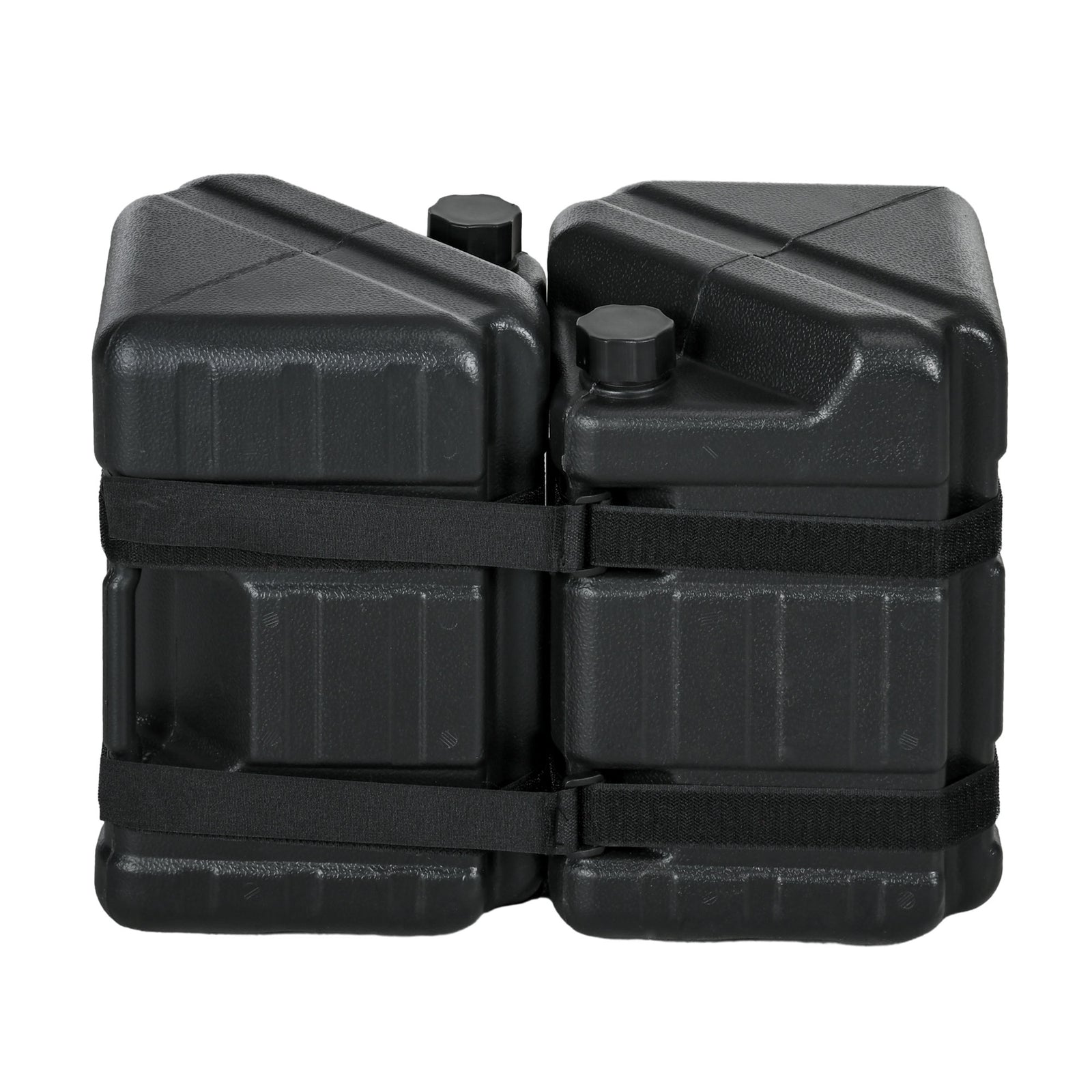 Gazebo Weights Set Of 4, Hdpe Water Or Sand Filled W/ Straps
