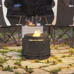 37cm Smokeless Fire Pit, Dark Grey