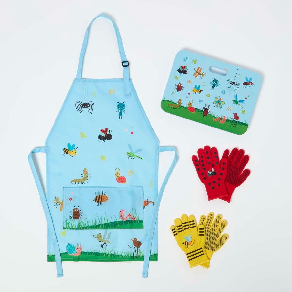 Children's Gardening Gloves With Red Ladybird Design | One Size | Red