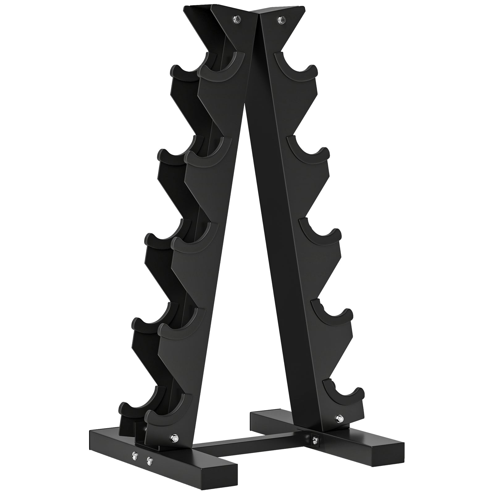 Five-tier Dumbbell Storage Rack For Home Gym | Black