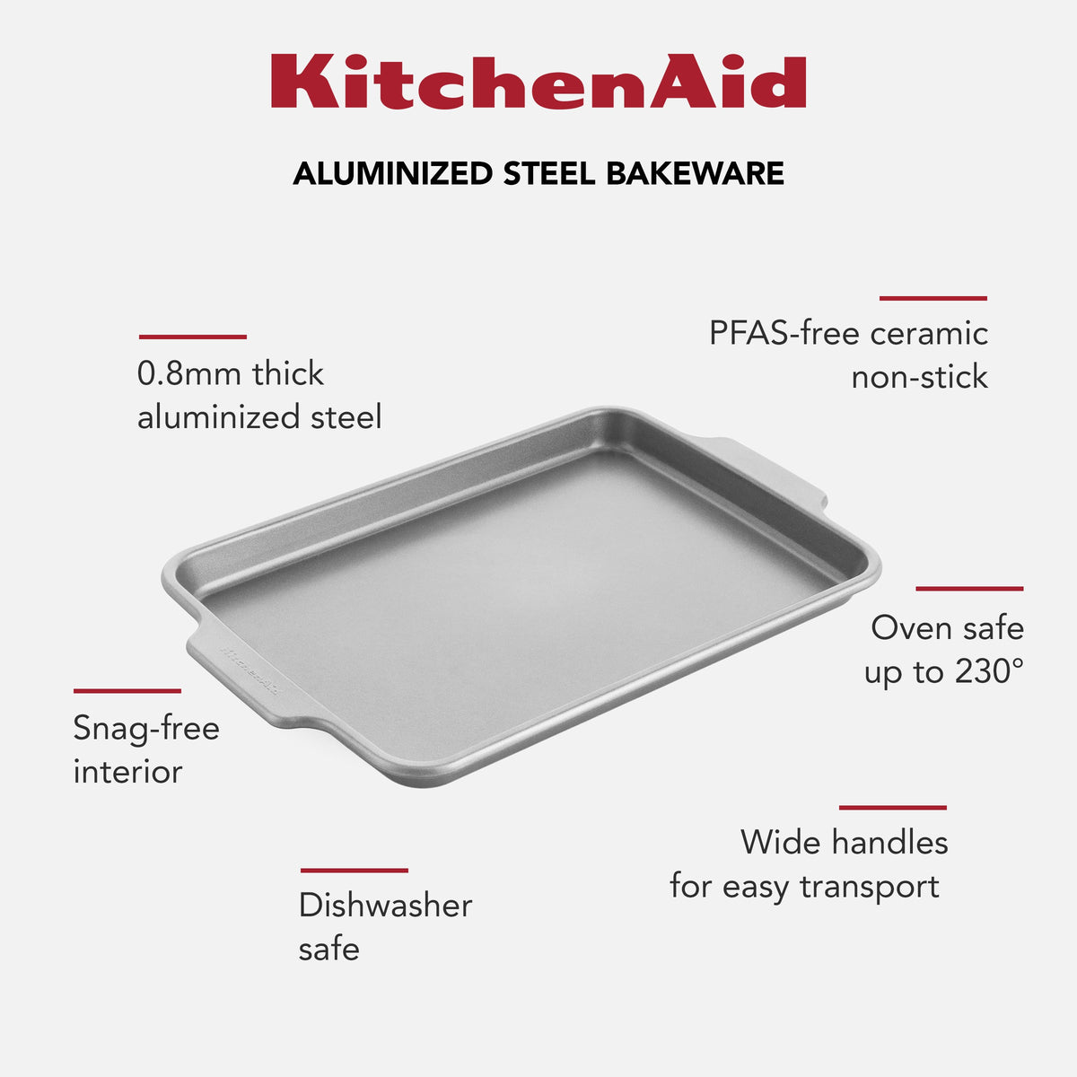 KitchenAid Cookware Metal Bakeware Cookie Sheet