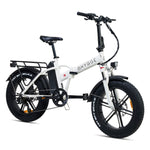 Vester 2025 Folding Bike - Fat Tyre E-bike | One Size | White