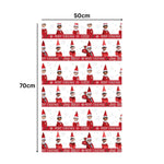 Christmas 2 Sheets & 2 Tags Wrapping Paper