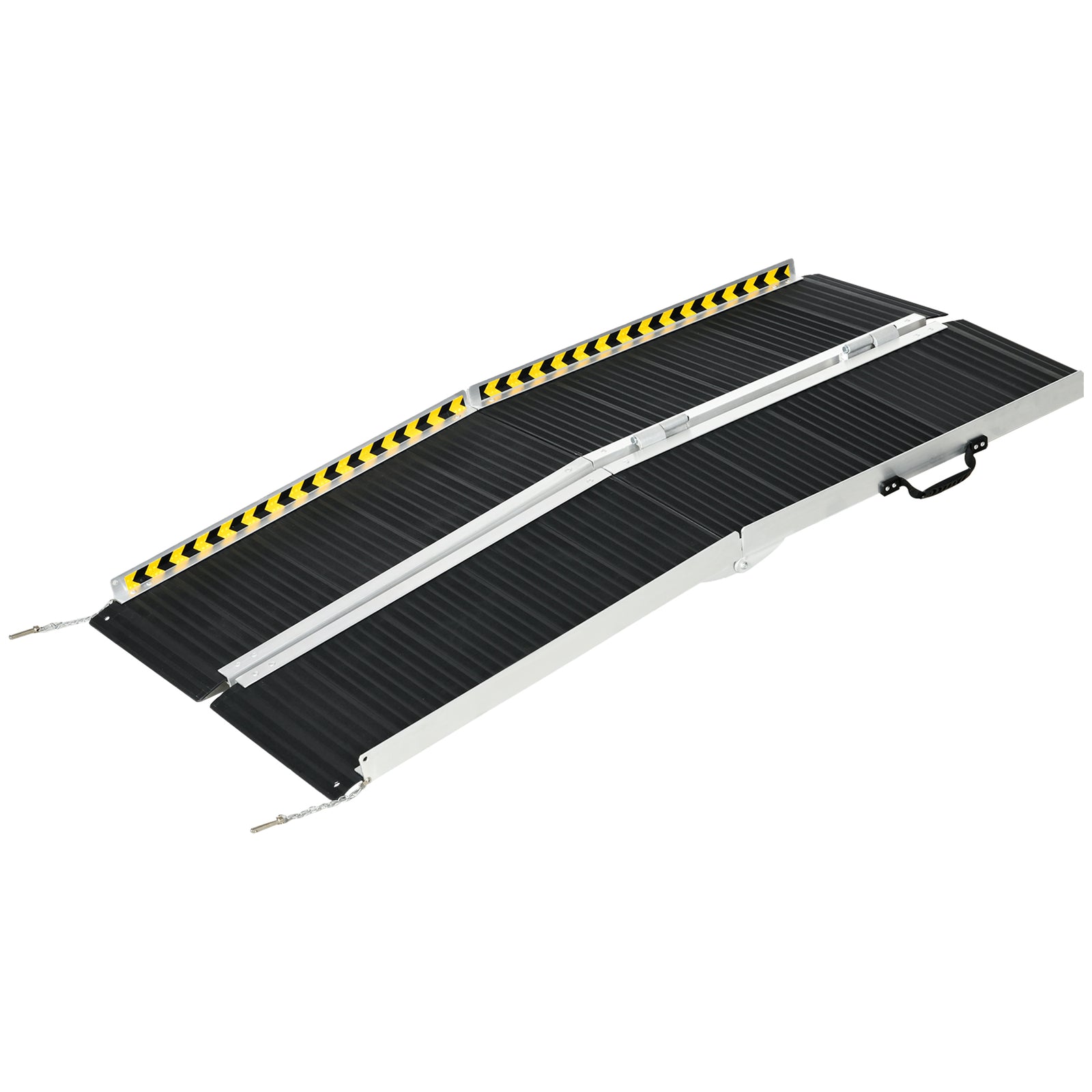 Folding Aluminium Wheelchair Ramp For Home | Large | Black