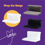 Petlicity Radiator Bed For Cats With Faux Fur Fleece Cover And Foldable Frame