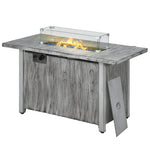 Propane Fire Pit Table 50,000 Btu W/ Cover