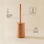Toilet Brush Free-standing Polyresin Saona Collection | Vulcano
