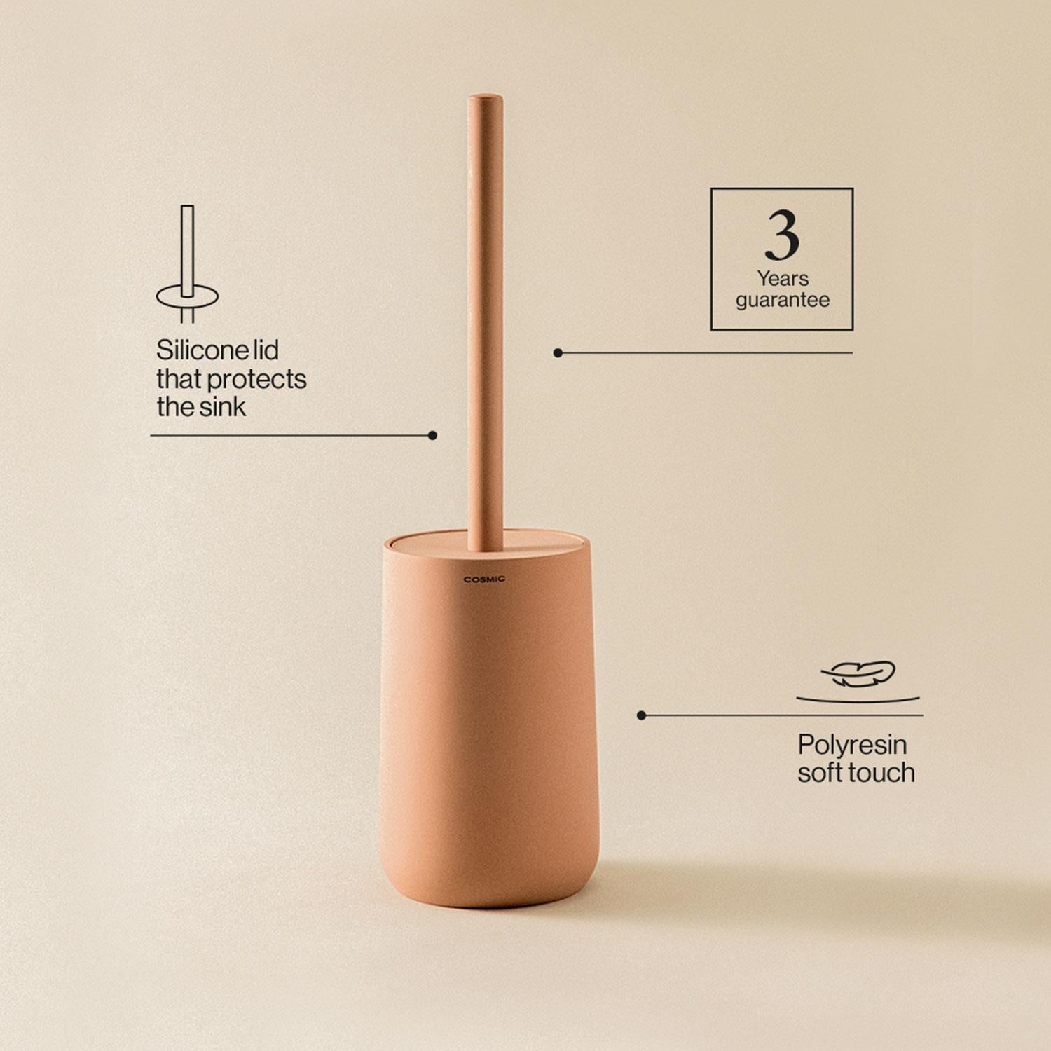 Toilet Brush Free-standing Polyresin Saona Collection | Vulcano