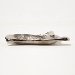 HOMESCAPES Silver Reindeer Decorative Tray & Bowl