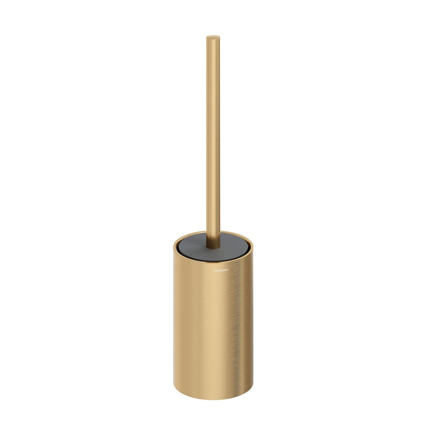 Toilet Brush, Free-standing, Brushed Gold Pvd, Architect S+ Collection