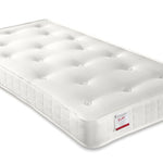 Nova White Wooden 6 Drawer Storage Bed With Orthopaedic Mattress Single | Single | White