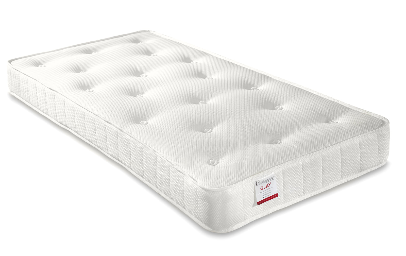 Nova White Wooden 6 Drawer Storage Bed With Orthopaedic Mattress Single | Single | White