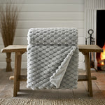 Northcombe Supersoft Faux Fur Throw | 130cm x 180cm | Gray