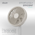 Rize Portable Fan With Rechargeable Battery | Off White