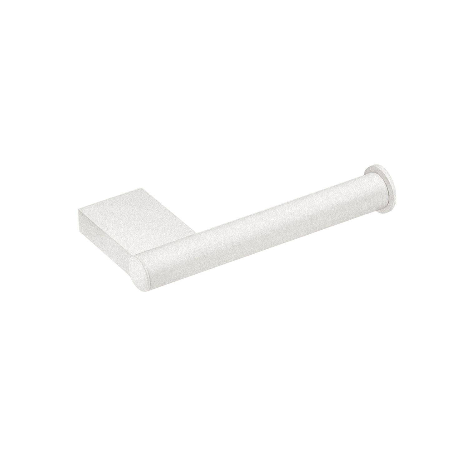 Toilet Roll Holder, White Matt, Wall-mounted, 8,5 Cm. Collection Bwc