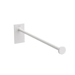 Single Arm Towel Rail, 30cm, Self-adhesive, White, Stick Collection