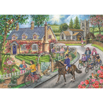 Rose Cottage - 1000 Piece Jigsaw Puzzle For Adults