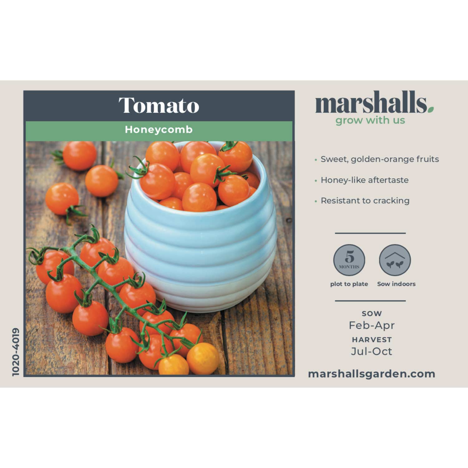 Sungold (honeycomb) Cherry Tomato Seeds | Set of 15