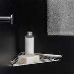 Corner Shower Caddy, Shower Basket, 18cm, Silver, Architect S+ Collection