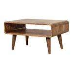 Solid Wood Open Oak-ish Media Unit