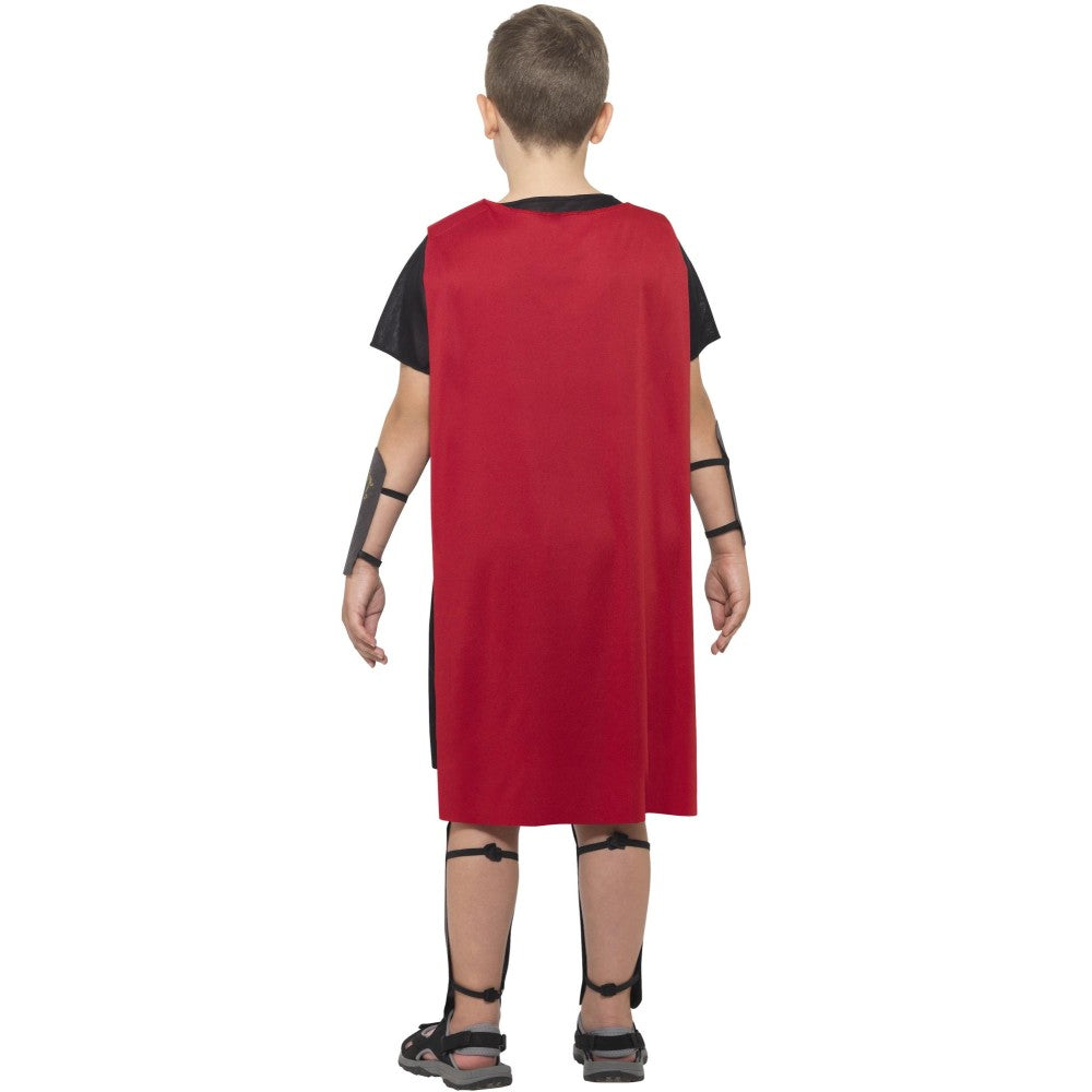 Roman Soldier Costume, Black | Age 7-9
