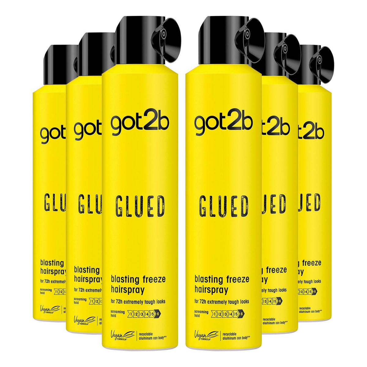 Glued Blasting Freeze Spray 300ml - 6pack