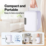Spector Mini Fridge Portable Fridge, Cooler And Warmer, White