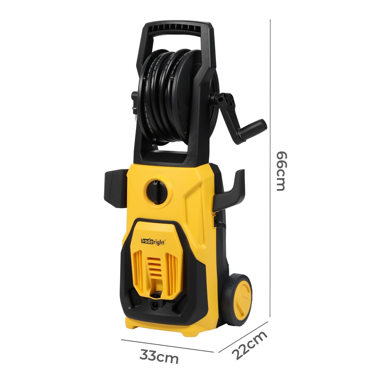 Electric Pressure Washer 3500psi High Power Jet Car Cleaner Garden | Yellow & Black