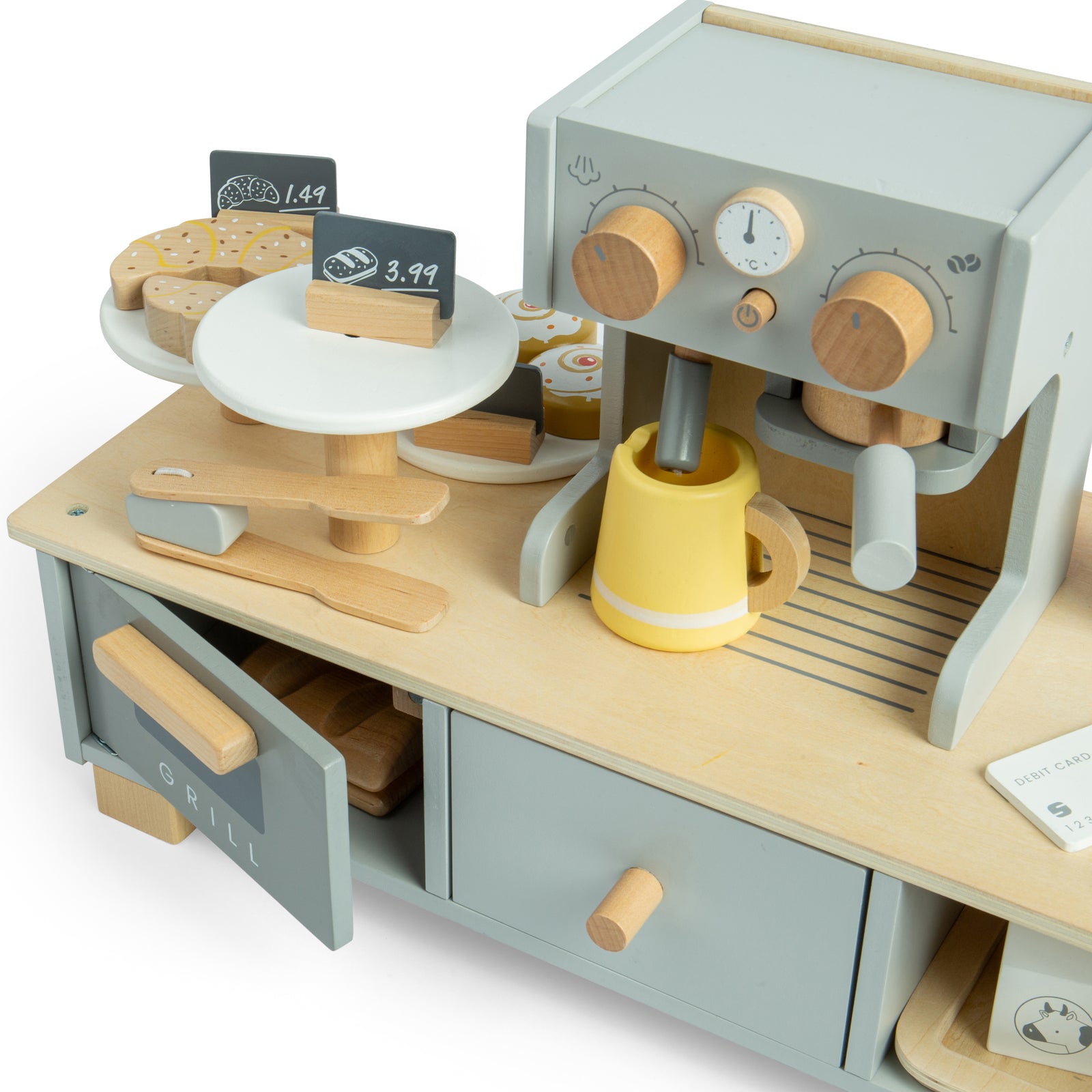 Coffee Shop - Kids Wooden Cafe Set
