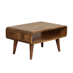 Solid Wood Open Oak-ish Media Unit